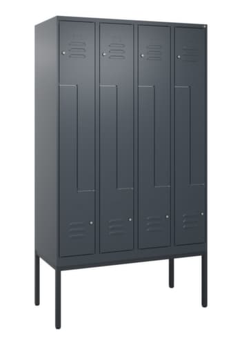 C+P Armoire vestiaire Z Classic Plus, largeur de compartiment 150/300 mm