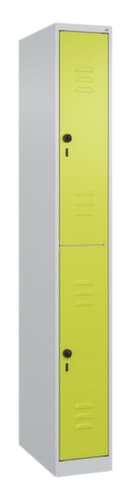 C+P Armoire vestiaire à deux niveaux Classic Plus, largeur de compartiment 250 mm
