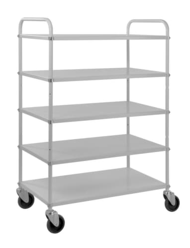 Kongamek Chariot à étagères ZERO, force 250 kg, 5 plateaux