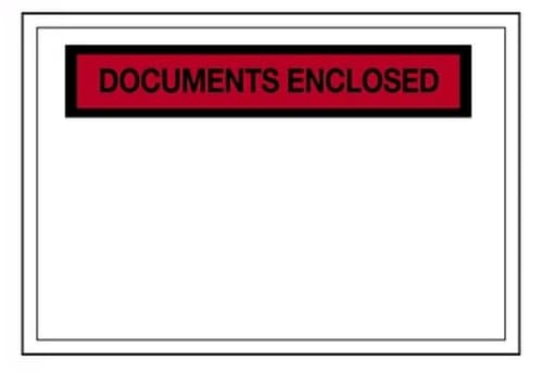 Pochette pour documents « Documents enclosed », DIN A5