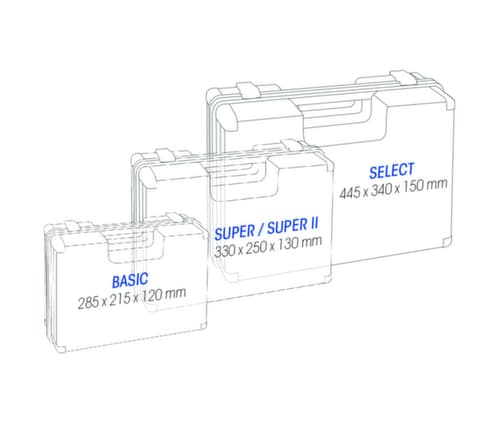 ultraMEDIC Mallette de premiers secours Super avec support mural, calage selon DIN 13169