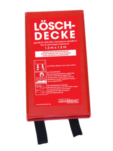 ultraMEDIC Couverture antifeu ,pour feu de graisse