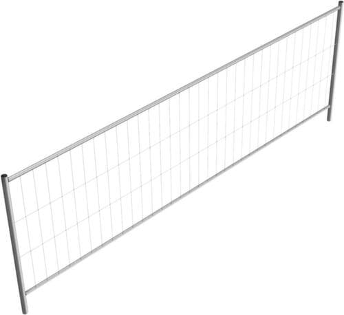 Schake Clôture mobile, hauteur x largeur 1200 x 3500 mm