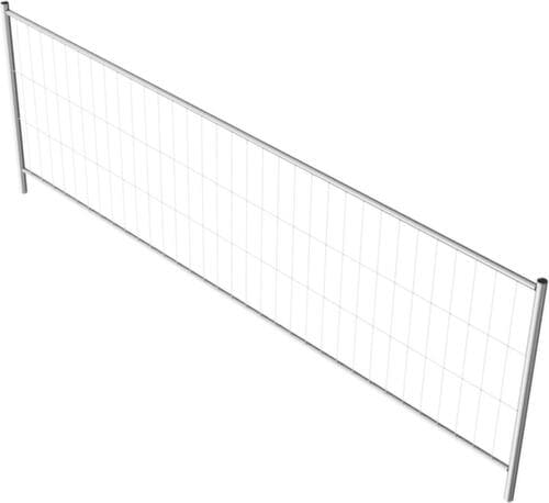 Schake Clôture mobile, hauteur x largeur 1200 x 3500 mm