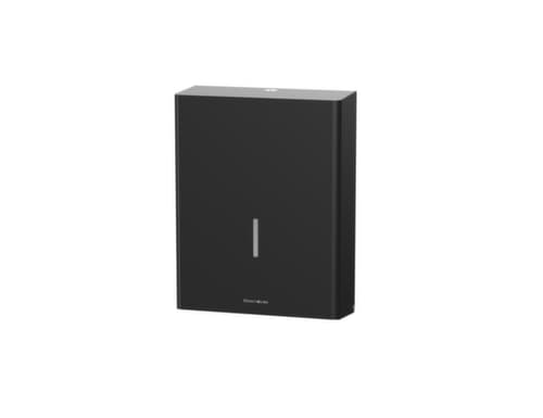 CWS Distributeur d'essuie-mains ObjectLine, acier inoxydable, RAL9005 noir foncé