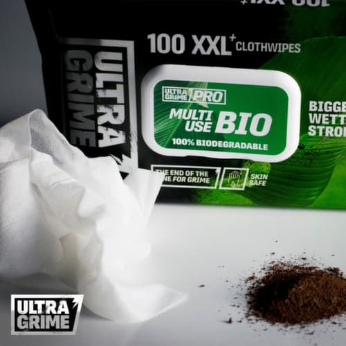 UDOBÄR Lingettes de nettoyage Multiuse Bio, 100 lingettes, tissu