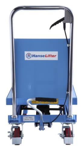 Hanselifter Table élévatrice avec entraînement manuel, 500 kg force, 855x500 mm