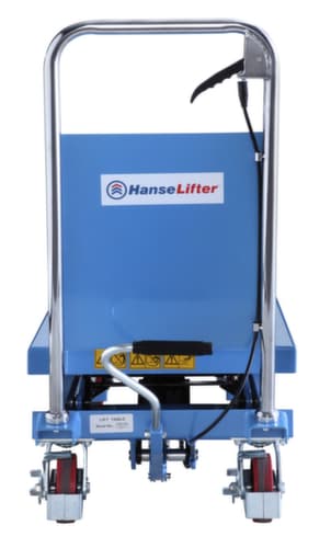Hanselifter Table élévatrice avec entraînement manuel, 350 kg force, 910x500 mm