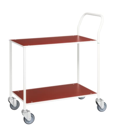 Kongamek Chariot à plateaux, force 150 kg, 2 plateaux