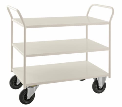 Kongamek Chariot à étagères 940x440 mm, force 400 kg, 3 plateaux