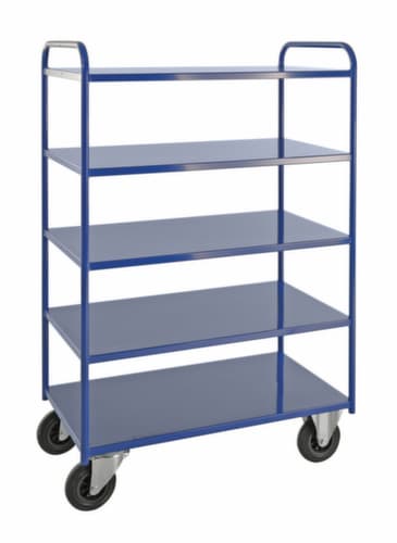 Kongamek Chariot à étagères, force 400 kg, 5 plateaux