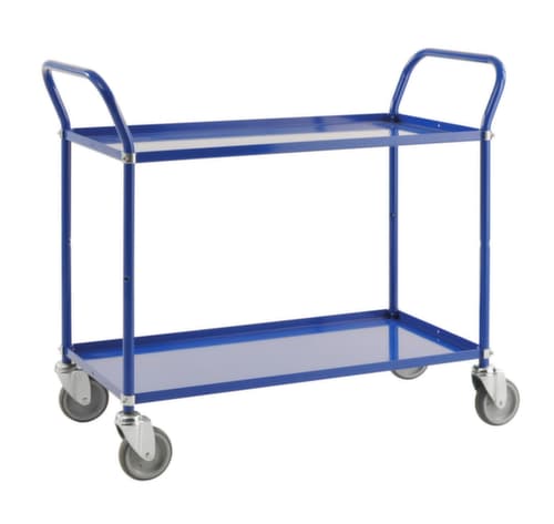 Kongamek Chariot à étagères 900x540 mm, force 250 kg, 2 plateaux