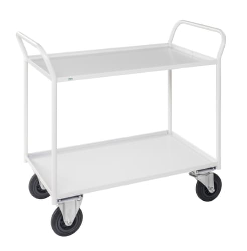 Kongamek Chariot à étagères 940x440 mm, force 400 kg, 2 plateaux