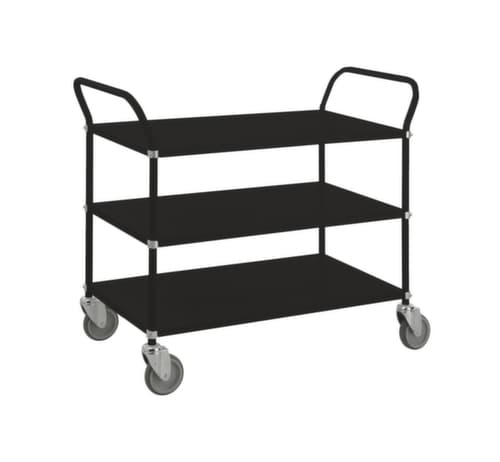 Kongamek Chariot à étagères 900x440 mm, force 250 kg, 3 plateaux