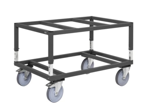 Kongamek Cadre roulant pour palettes, force 800 kg