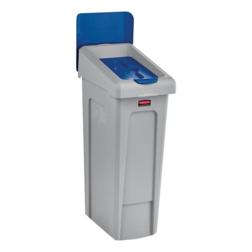 Rubbermaid Couverture Slim Jim® pour station de recyclage, bleu
