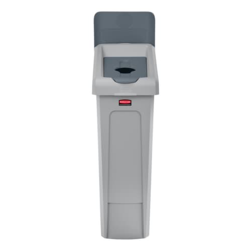 Rubbermaid Couverture Slim Jim® pour station de recyclage, gris