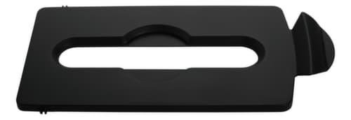 Rubbermaid Couverture Slim Jim® pour station de recyclage, noir