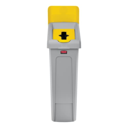 Rubbermaid Couverture Slim Jim® pour station de recyclage, jaune