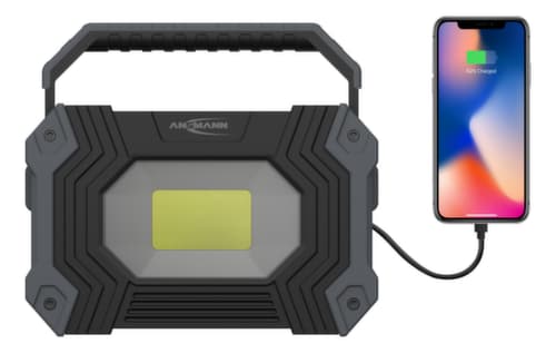 Ansmann Spot projecteur avec 2 têtes de lampe