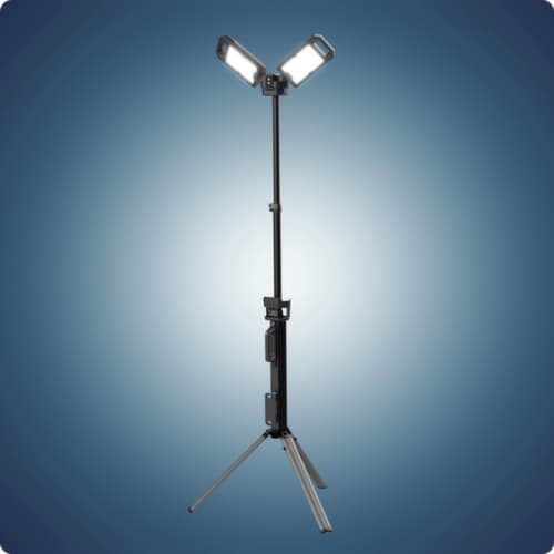 Ansmann Spot projecteur avec 2 têtes de lampe