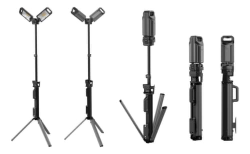 Ansmann Spot projecteur avec 2 têtes de lampe