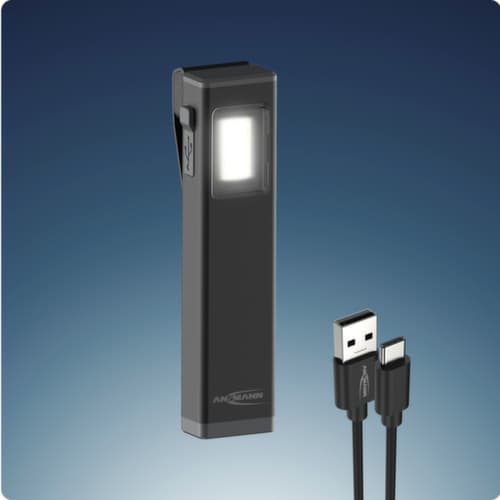 Ansmann Mini lampe de travail Booster 500R