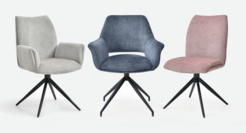 Bisley Siège visiteur Easy Meet G 749 avec accoudoirs, assise tissu (100 % polyester), slate