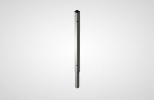 Élément complémentaire de l'angle pour parois de séparation, hauteur 750 mm