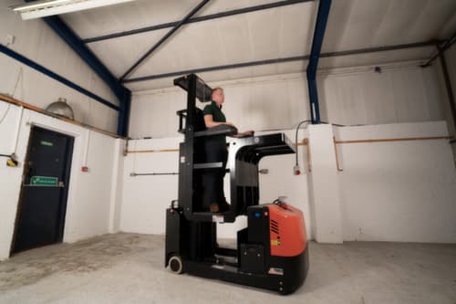 EP chariot préparateur JX1, 500 kg force, polyuréthane/polyuréthane