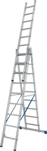 Krause Échelle polyvalente, 3 x 9 échelons profilés