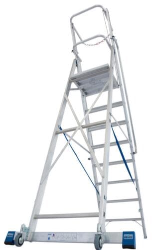 Krause Escabeau STABILO® Professional avec étrier de sécurité + main courante