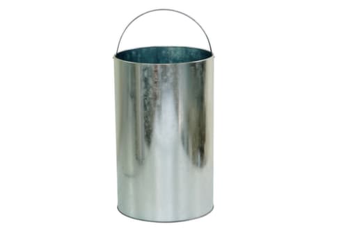 UDOBÄR Poubelle en acier inoxydable, 50 l, argent