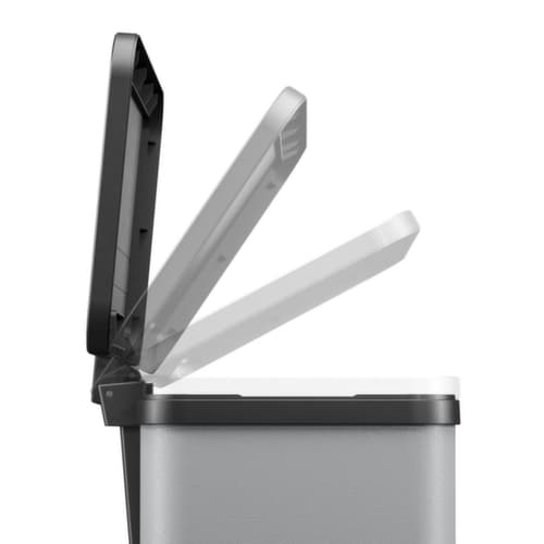 Hailo Poubelle à pédale Öko duo Plus L, capacité 1 x 9 l/1 x 17 l