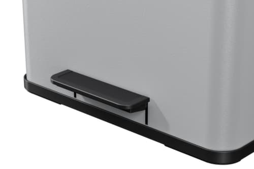 Hailo Poubelle à pédale Öko duo Plus L, capacité 1 x 9 l/1 x 17 l