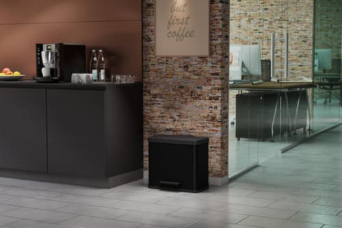 Hailo Poubelle à pédale Öko trio Plus L, 3 x 9 l
