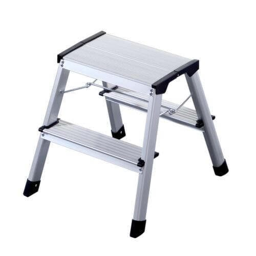 UDOBÄR Marchepied pliant en aluminium, hauteur d’estrade 400 mm