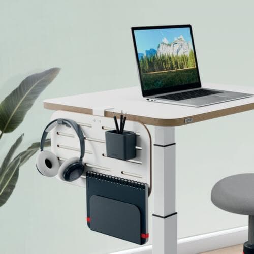 Leitz Plaque perforée Ergo pour table de bureau, hauteur 330 mm