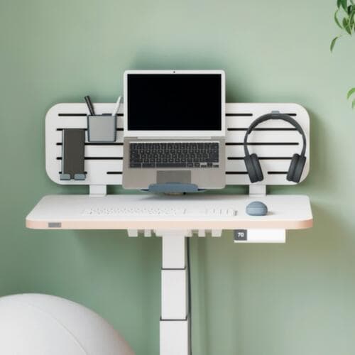 Leitz Plaque perforée Ergo pour table de bureau, hauteur 270 mm