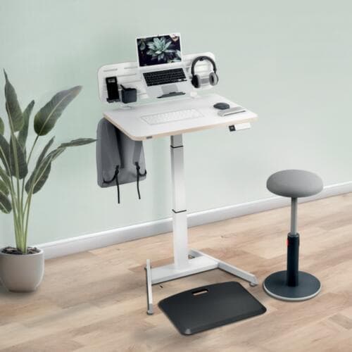Leitz Plaque perforée Ergo pour table de bureau, hauteur 270 mm