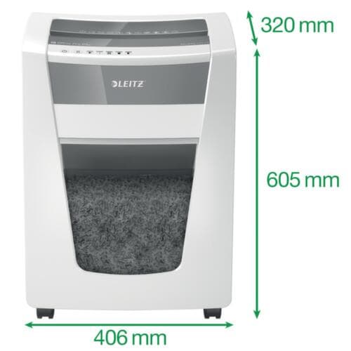 Leitz Destructeur de documents IQ Office Pro, Super micro 2x5 mm