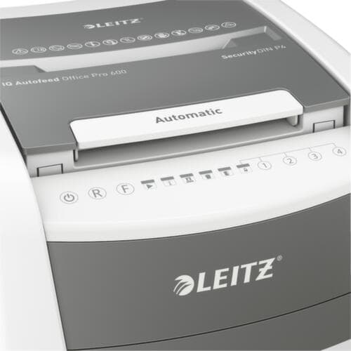 Leitz Destructeur de documents IQ OfficePro, particule 4x36 mm