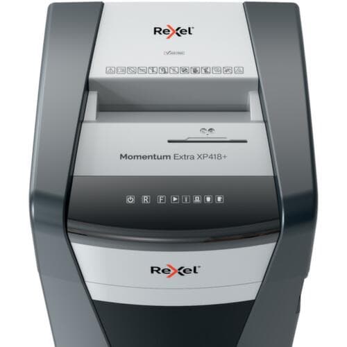 destructeur de documents haute performance Momentum Extra XP418+, particules 4x35 mm