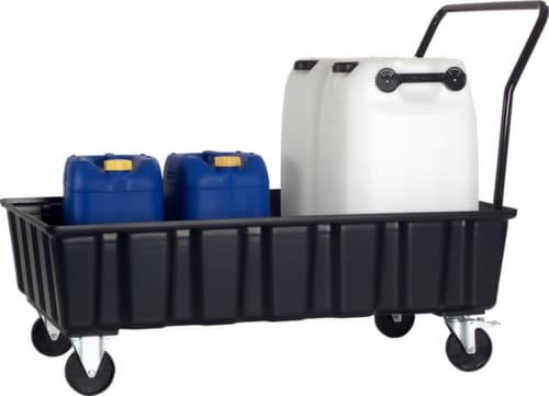 Bac de rétention PE pour fûts de 2x200 litres,pour fût 2 x 200 litres