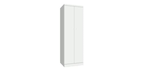PAVOY Armoire à vêtements/linge Basis Plus à 2 compartiments, largeur de compartiment 300 mm