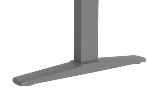 UDOBÄR bureau à hauteur réglable électriquement avec piètement en T