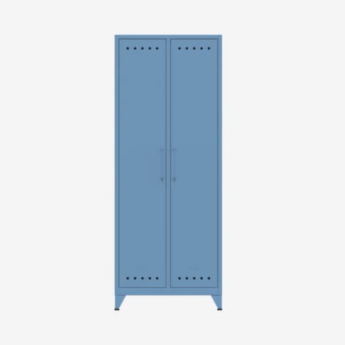 Bisley Armoire à vêtements/linge Fern Maxi à 2 compartiments