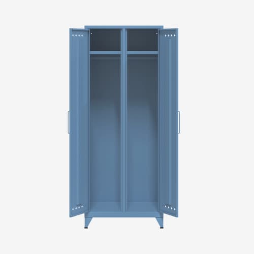 Bisley Armoire à vêtements/linge Fern Maxi à 2 compartiments