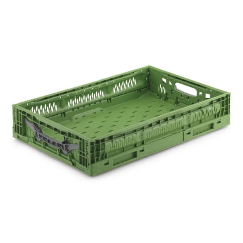Bac gerbable pliant norme Europe 600 x 400 x 120 mm