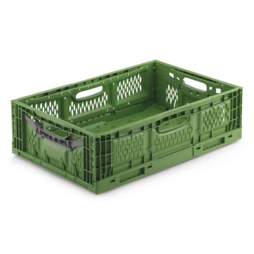 Bac gerbable pliant norme Europe 600 x 400 x 180 mm